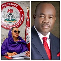 Senator Natasha and Akpabio